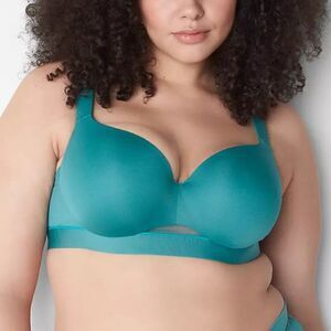 Comfort Bliss Lightly Lined Balconette Bra Brittney Blue 46DDD